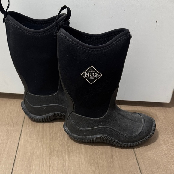 Muck Boots Other - Muck Boot Company Black Neoprene Rain Boots